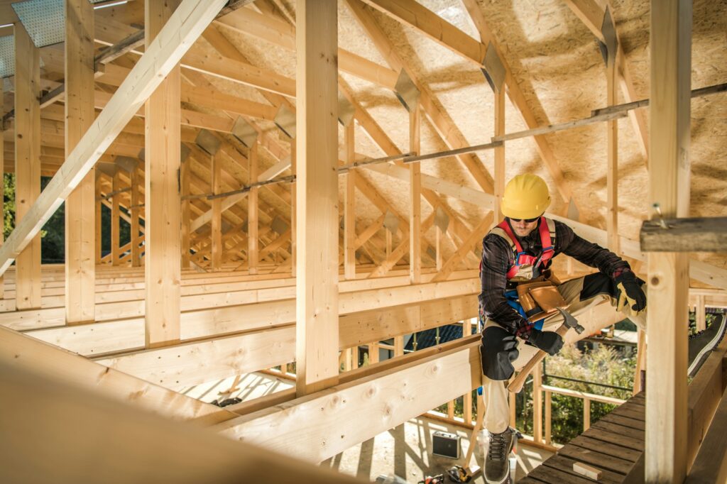 House Wooden Roof Skeleton